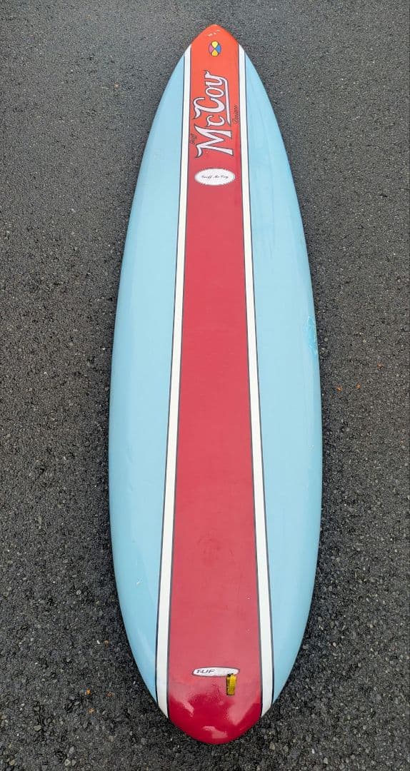 【値下 引取限定】McCoy ナゲット 7.0 サーフボード 希少なタフライト