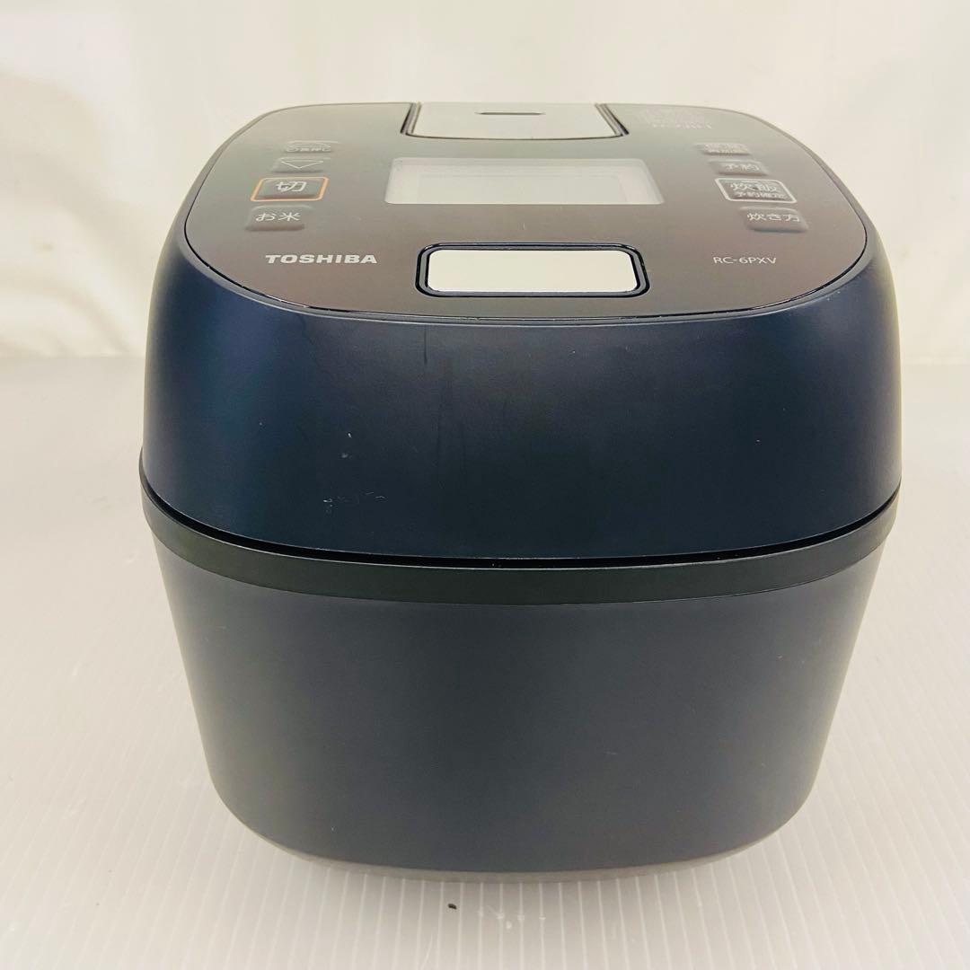 12h20.TOSHIBA 圧力IHジャー炊飯器 RC-6PXV 2023年製
