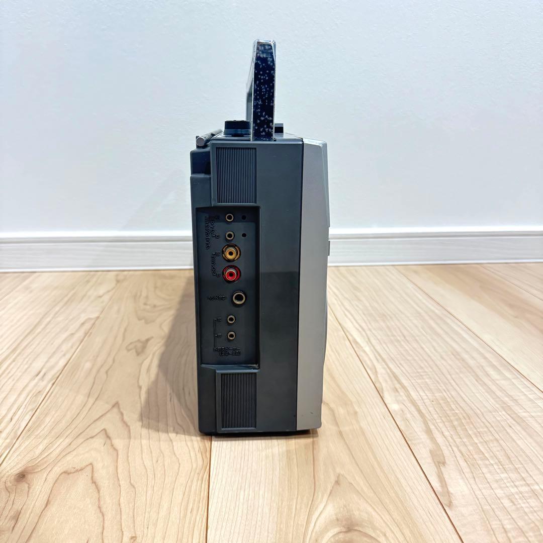 【動作品】 Victor RC-555 昭和銘機　ラジカセ カセットデッキ