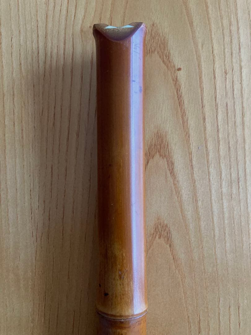 琴古流尺八　兼安洞童銘一尺八寸管