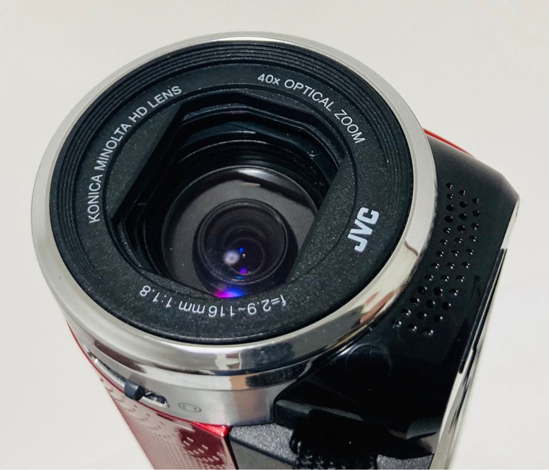 『動作確認済』JVC Everio GZ-E700-R ハイビジョンビデオカメラ