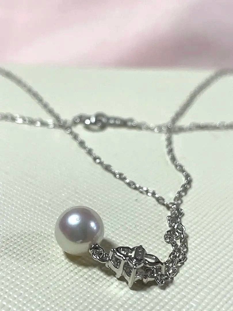 ✨ミキモト アコヤパール ネックレス ダイヤ アコヤパール7.2mm