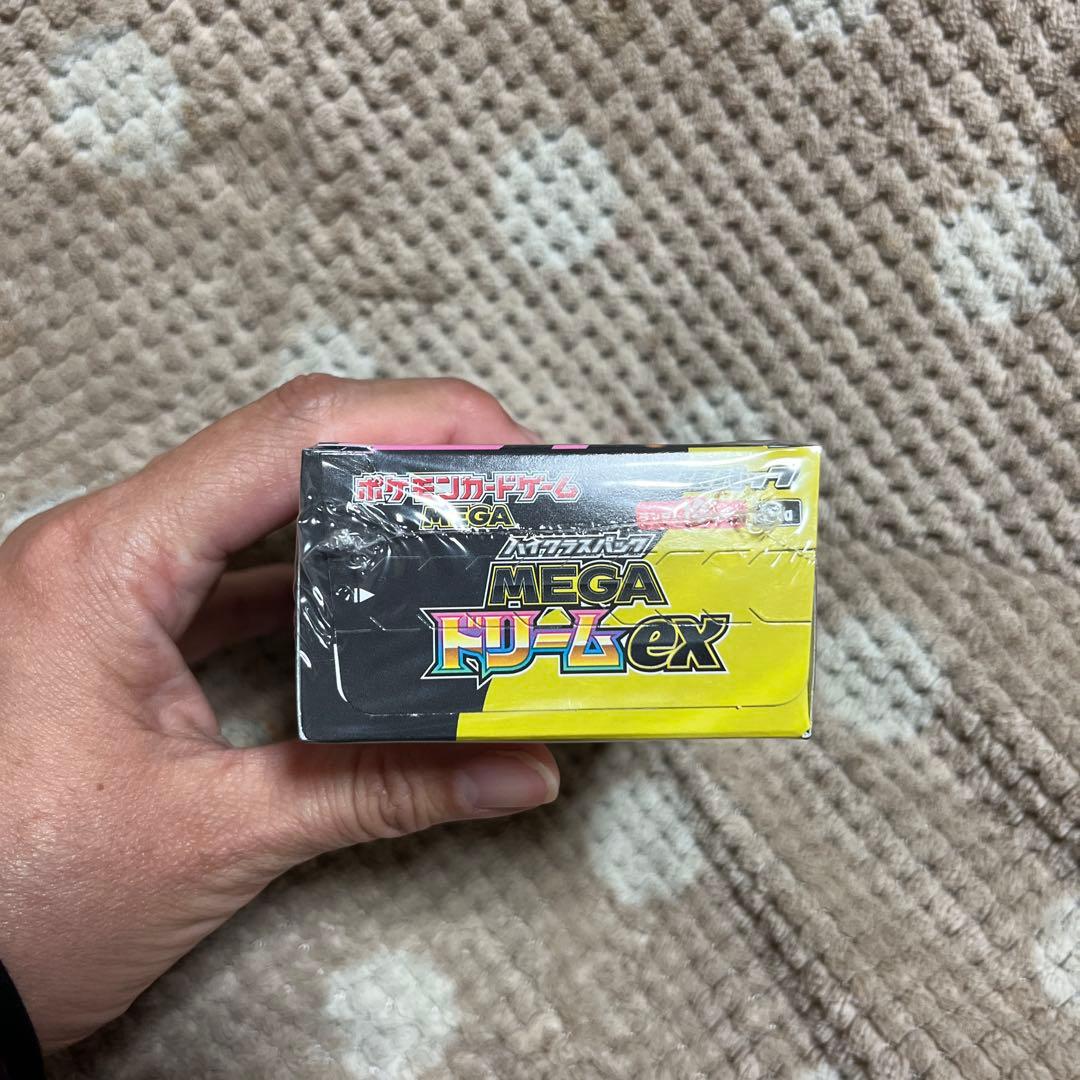 ポケモンカードMEGA ドリームex シュリンク付き
