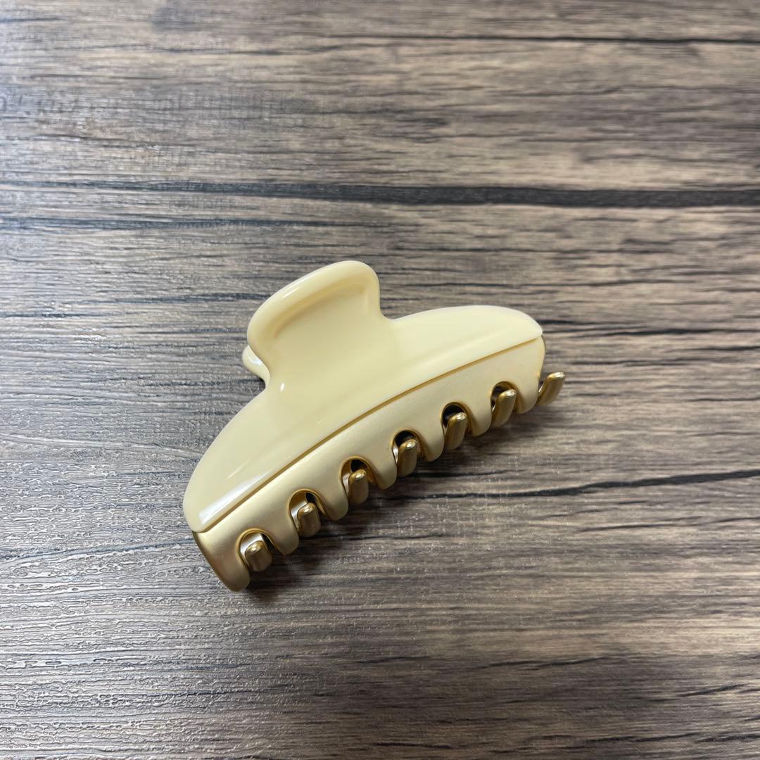 【6/20まで値下げ】アレクサンドルドゥパリ Mクリップ アイボリー