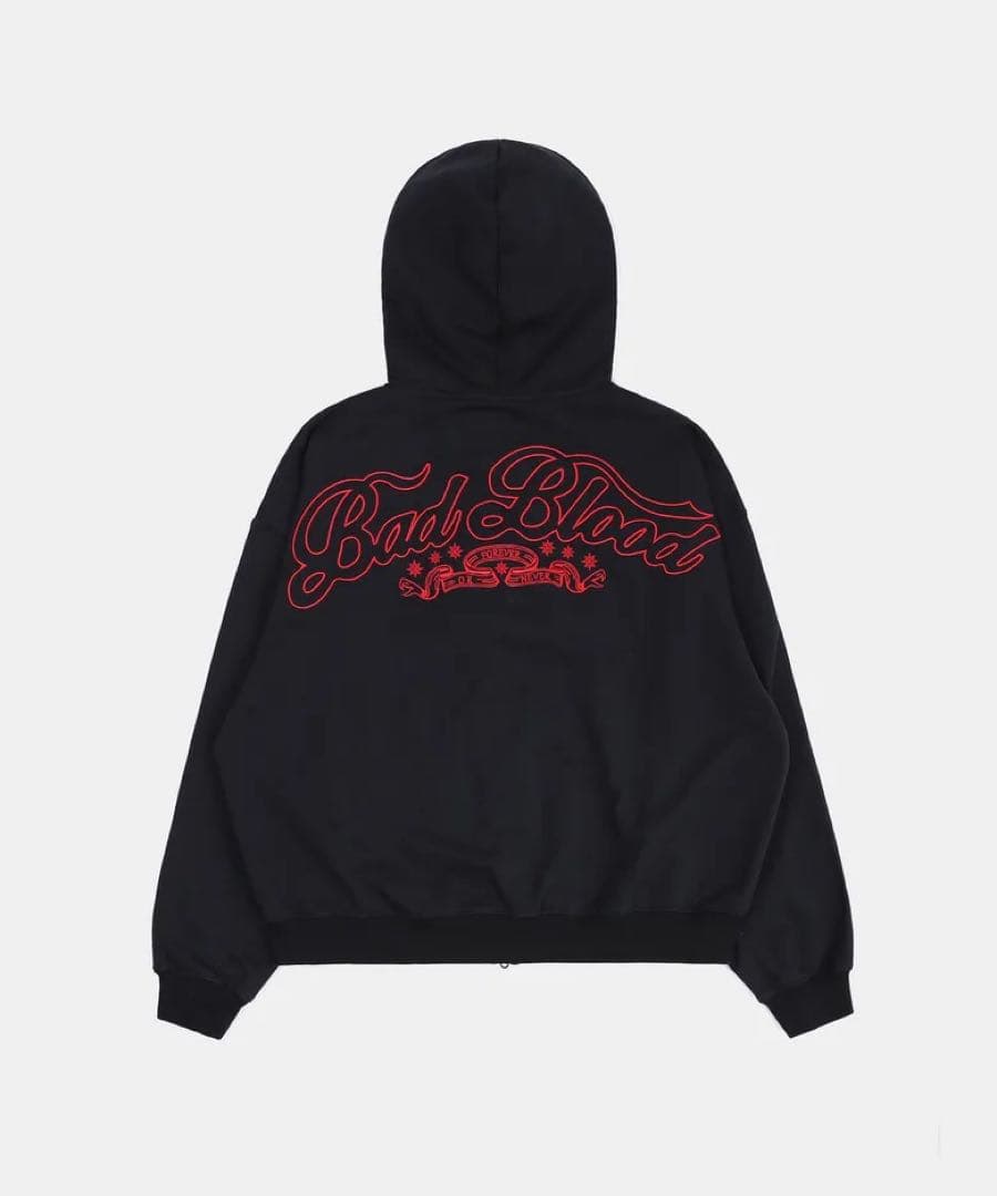 badblood ブラック パーカー S