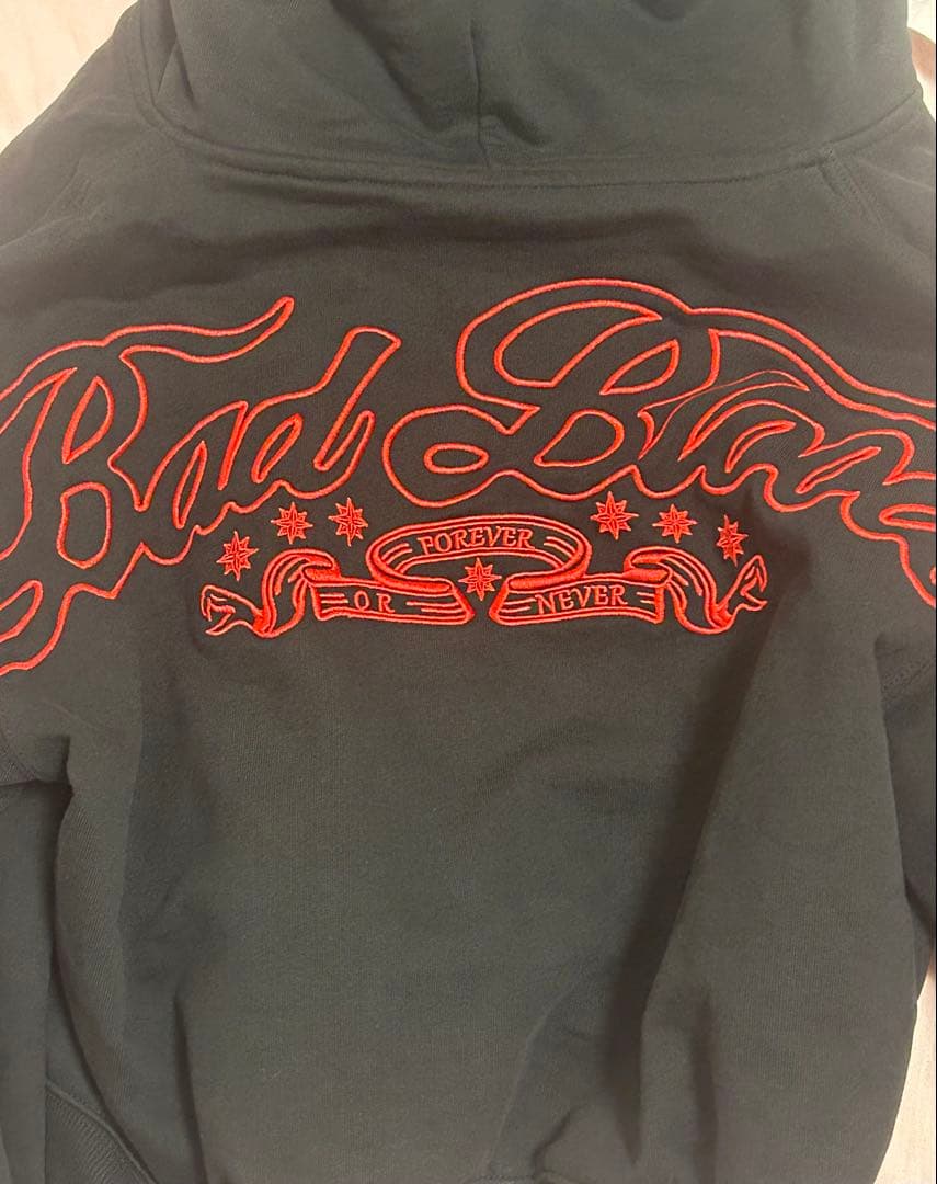 badblood ブラック パーカー S