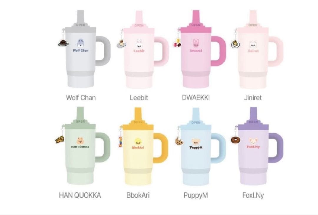 straykids ハン DOIT ポップアップ SKZOO 保温マグカップ