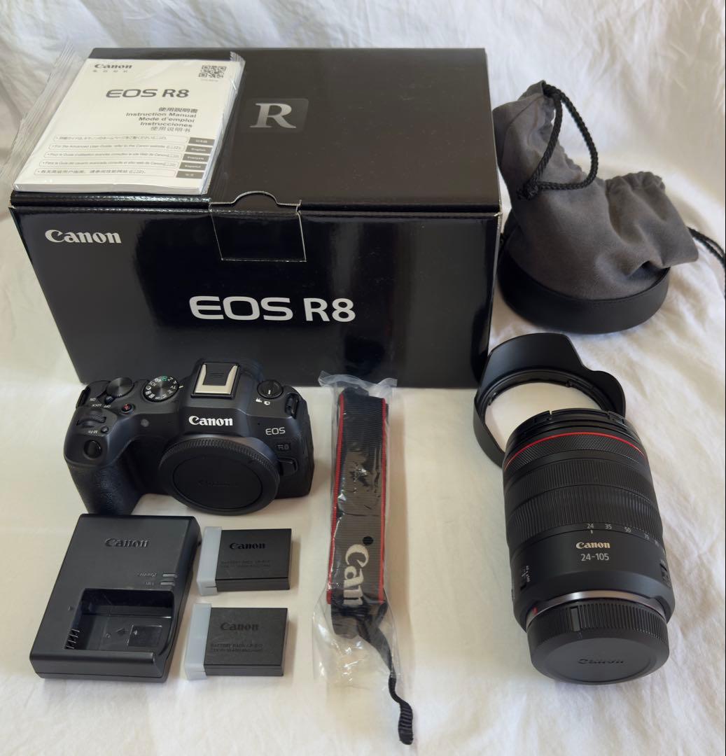 【値引済み】EOSR8とRF24-105 Ｌ　F4
