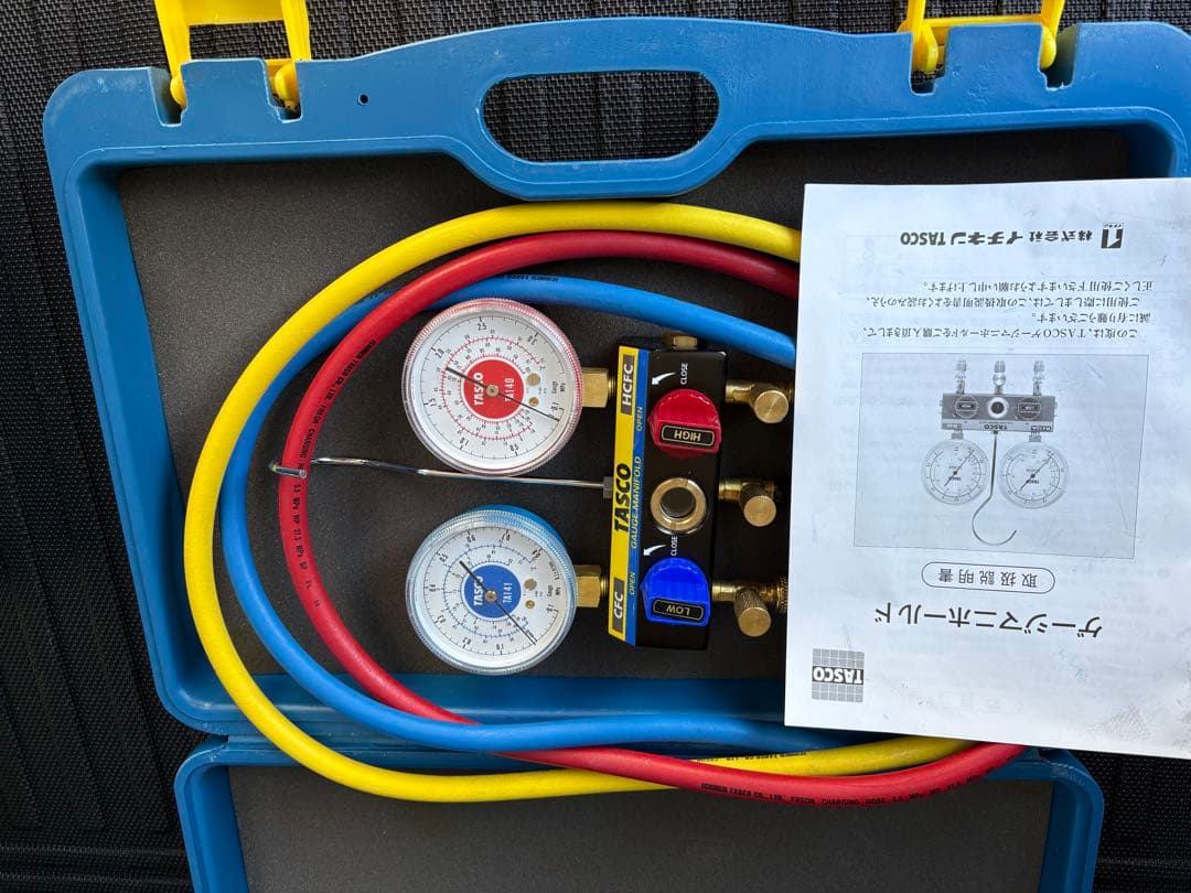 TASCO イチネンタスコ ゲージマニホールド