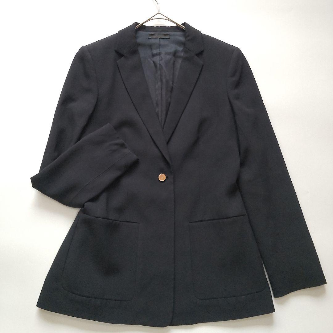 美品 ザロウ シングル テーラードジャケット シルバー 1B 6