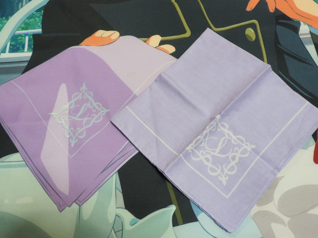 一番くじ コードギアス お茶会ルルーシュ&スザクビジュアルクロス&ハンカチセット