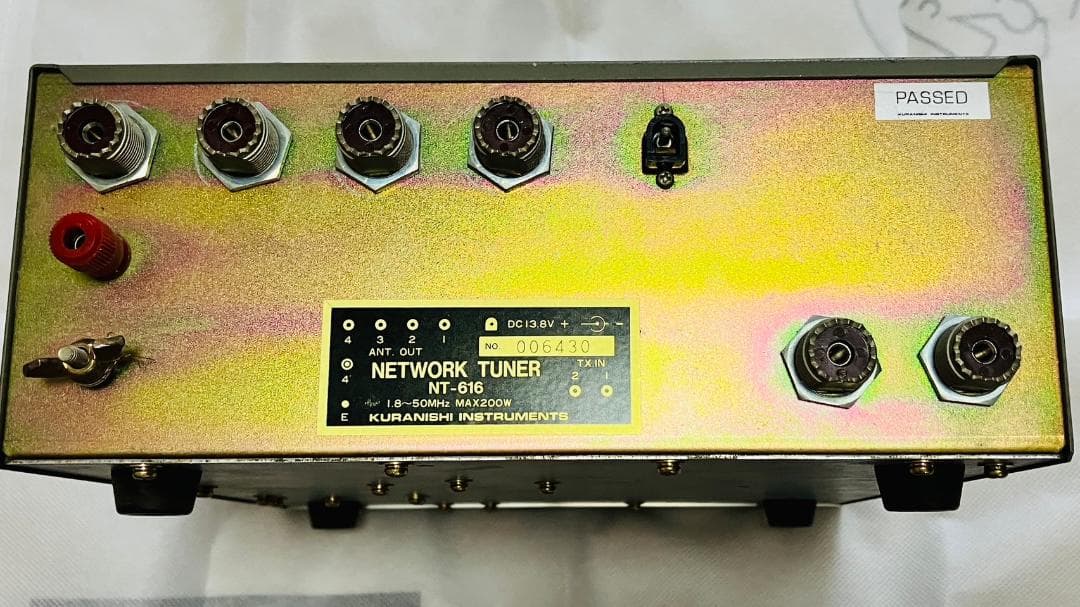 クラニシ　アンテナチューナー　NT-616