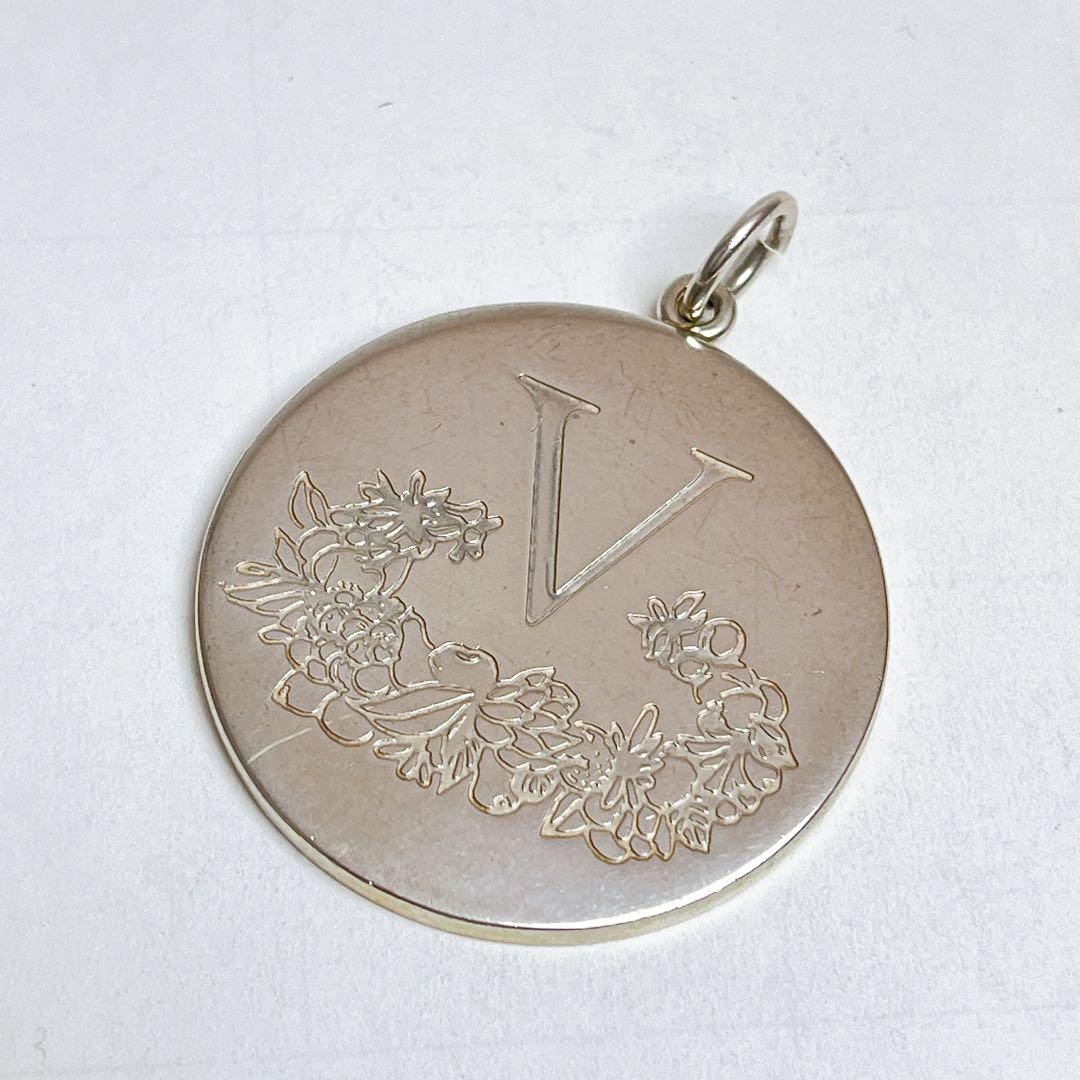 ティファニー　ヴィンテージ　サークル　ペンダント　ラージ　925 Vロゴ