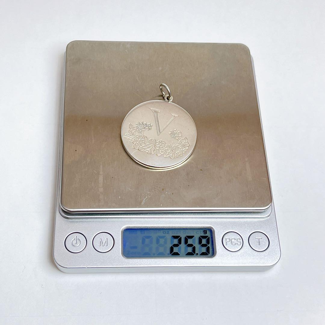 ティファニー　ヴィンテージ　サークル　ペンダント　ラージ　925 Vロゴ