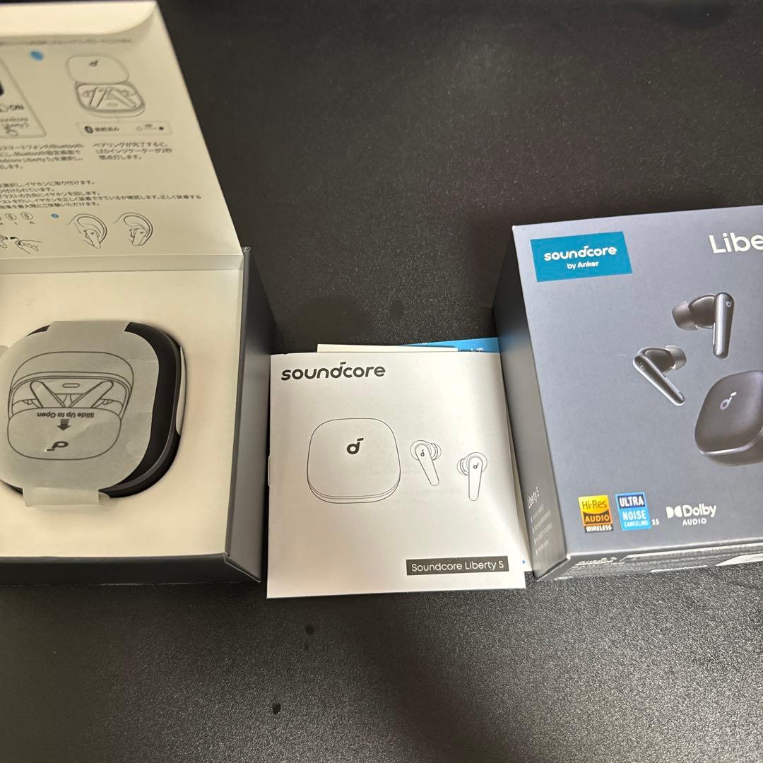 コ　Anker Soundcore Liberty5 ミッドナイトブラック