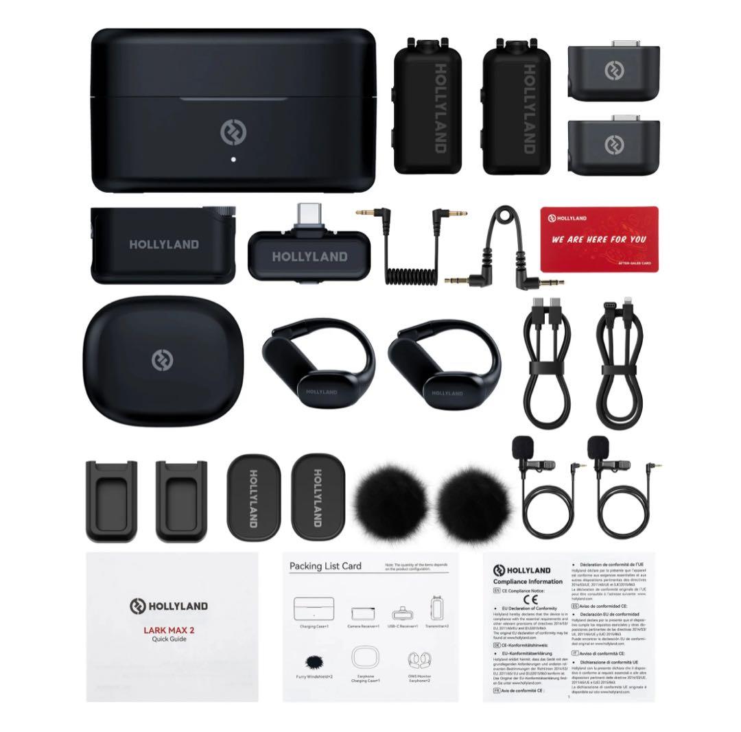 【新品 未開封】 HOLLYLAND LARK MAX 2 ワイヤレスマイク