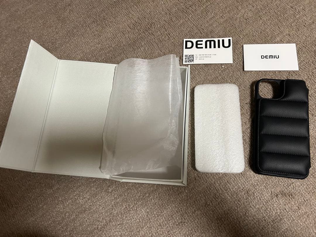 DEMIU BALLON デミウルーボ iPhone14plus ブラック