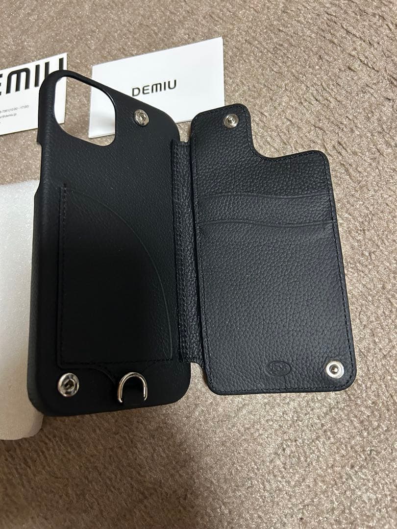 DEMIU BALLON デミウルーボ iPhone14plus ブラック