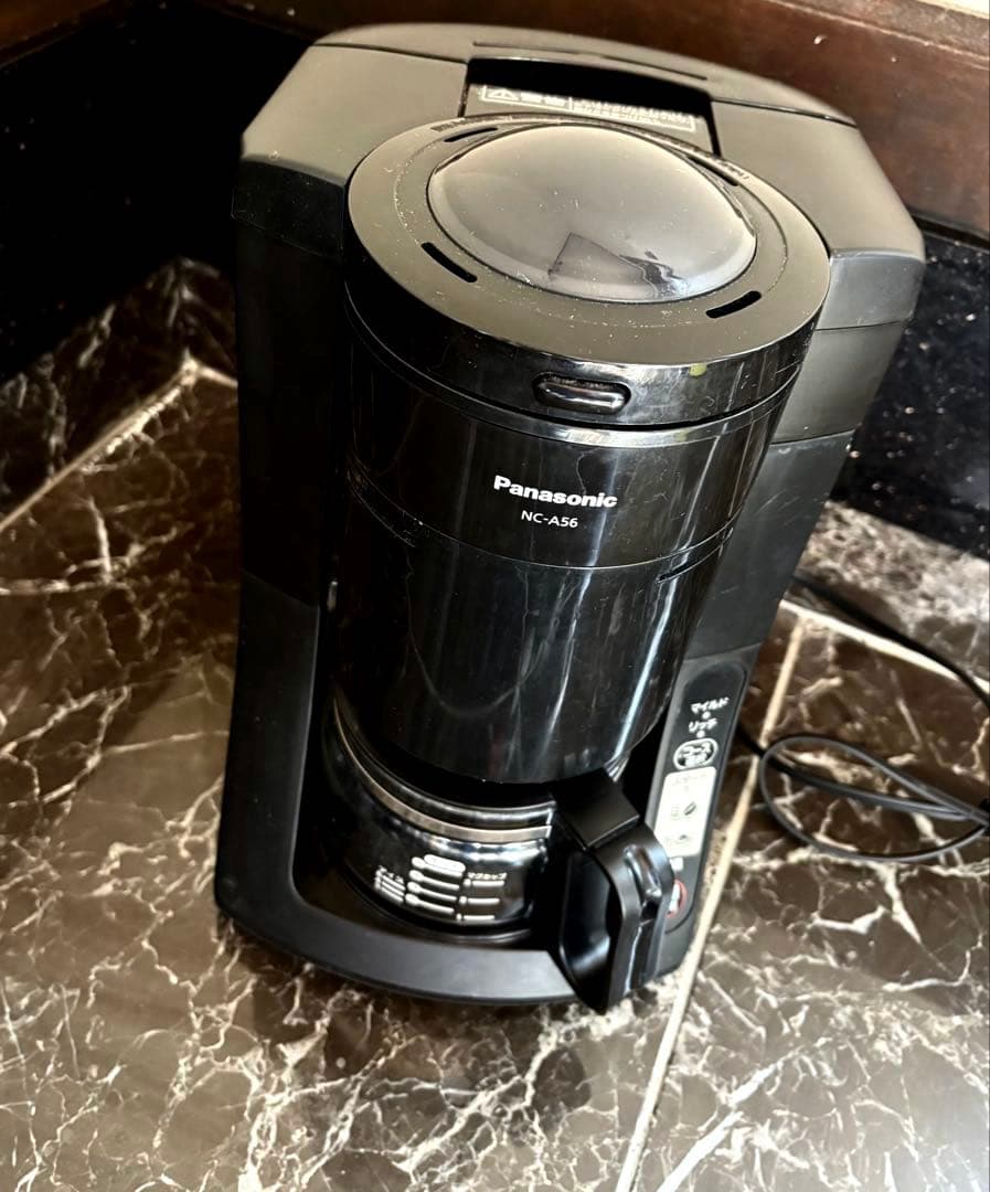 パナソニックコーヒーメーカー 全自動ミル付き沸騰浄水機能 （Panasonic)