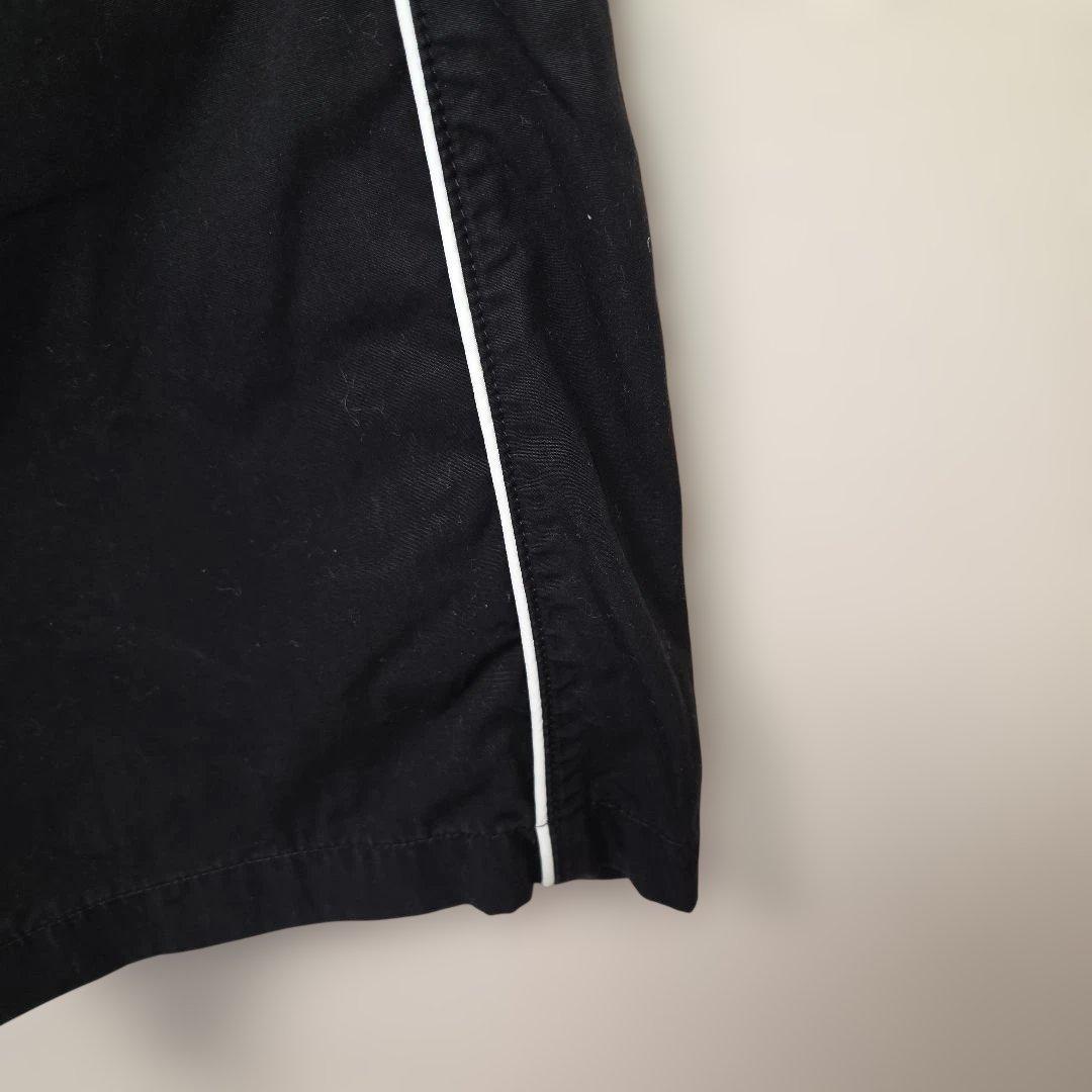 タグ有り【BALENCIAGA】サイドラインショートパンツ　ブラック　サイズ46