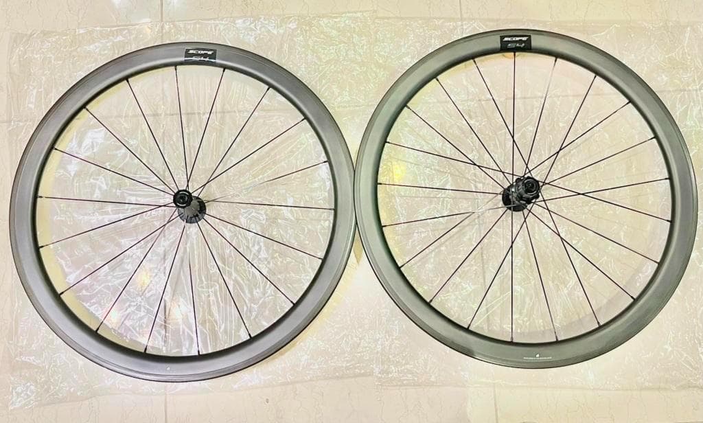 【横浜港のカモメ】ScopeCyclingS4Rimカーボンホイールセット