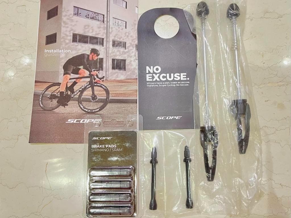 【横浜港のカモメ】ScopeCyclingS4Rimカーボンホイールセット