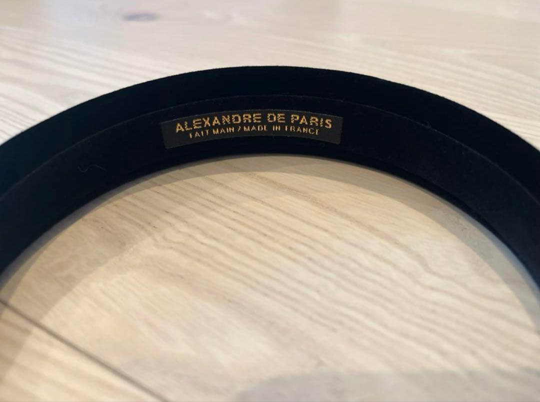 アレクサンドルドゥパリ　ベロアカチューシャ