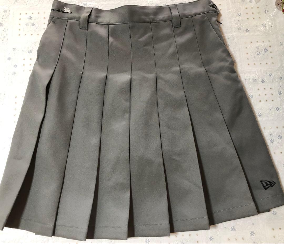 グレー プリーツスカート New Era