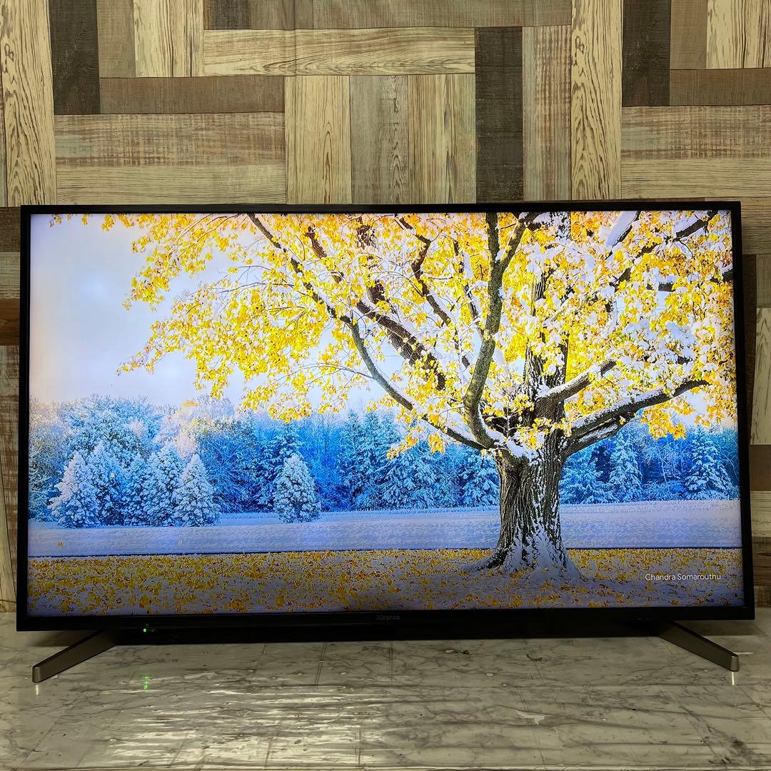 即日受渡❣️全国送料込ハイセンス50型4K液晶テレビWチューナー外付けHDD録画