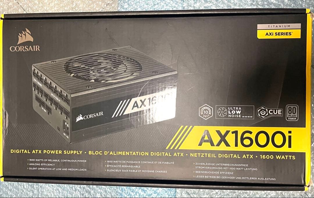 【動作品】Corsair AX1600i