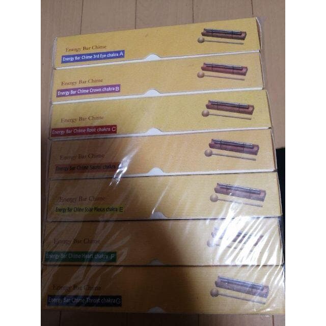 音叉 ヒーリング 528hz　７本セット 増川いづみ