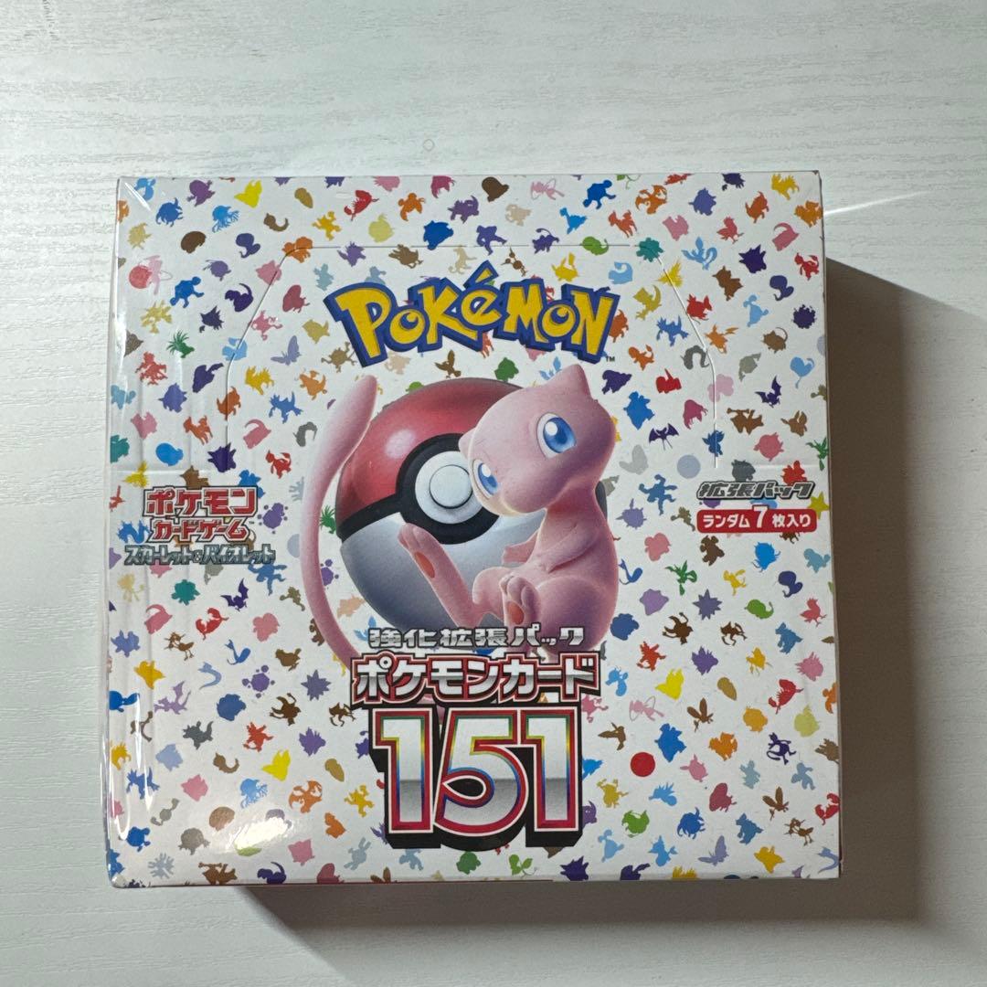 ポケモンカード　151 BOX シュリンク付き