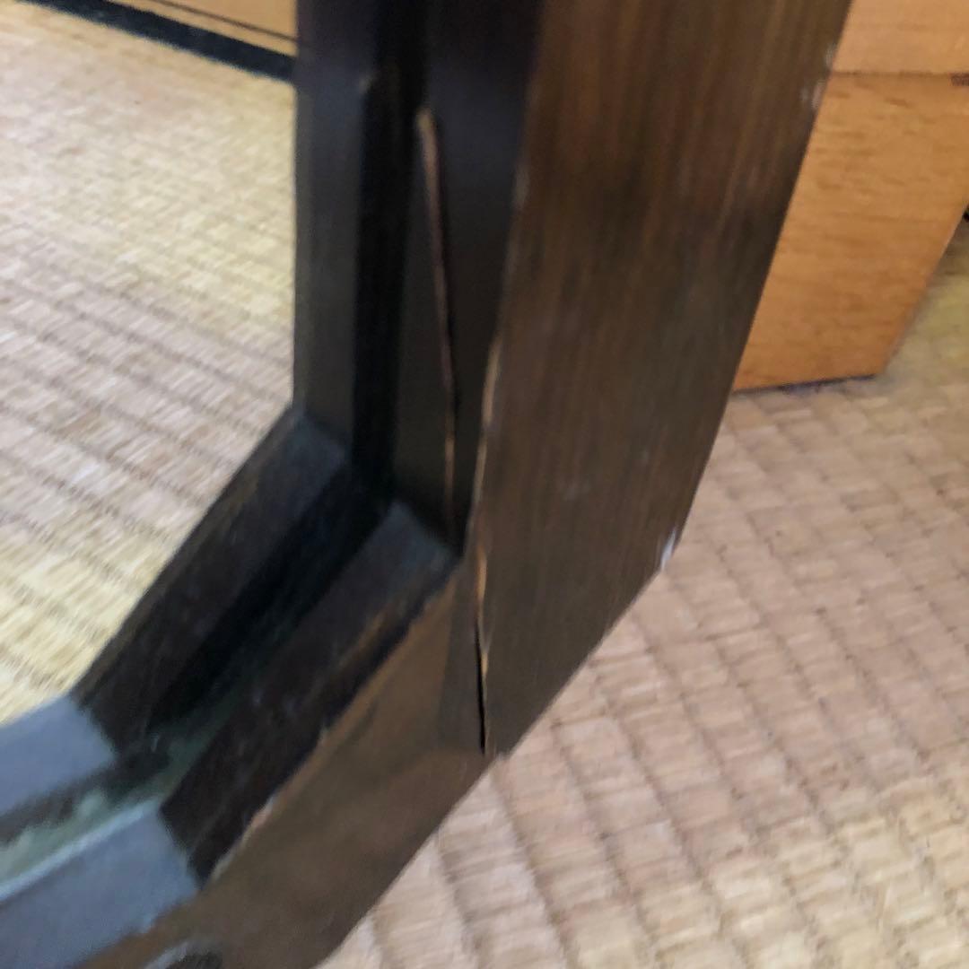 アンティーク　姿見　全身鏡　全長162cm立て掛け　GRAND 木　重量約8kg