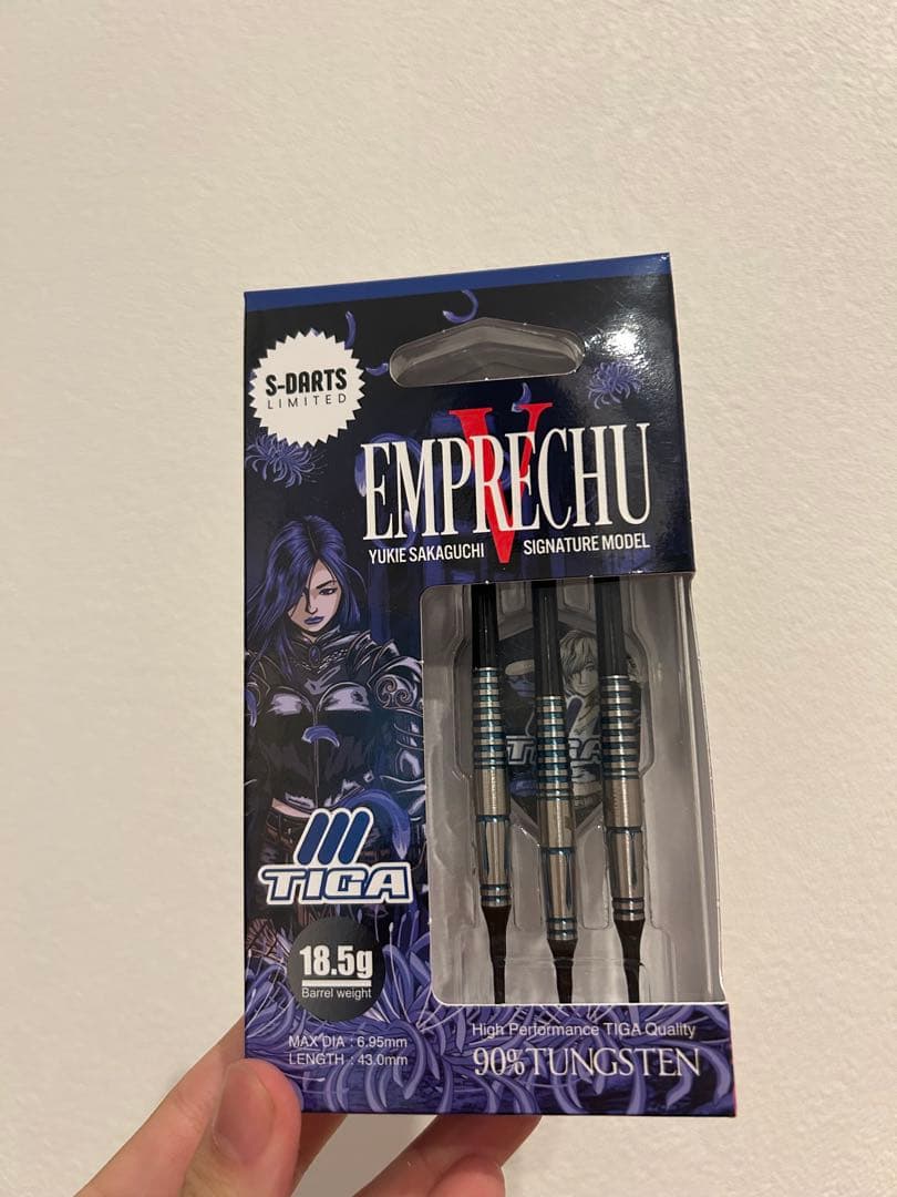 ティガ エンプレチュ5 V エスダーツモデル　坂口優希恵