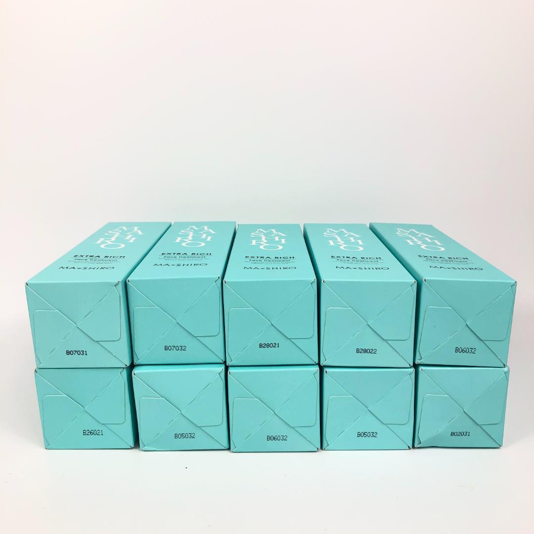 未使用◇9D963/マシロ/エクストラリッチフェイストリートメント/10本SET