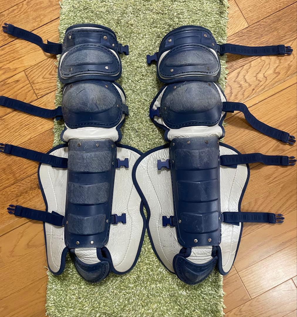 ハタケヤマ 大人用軟式キャッチャー防具セット ネイビー/Sグレー