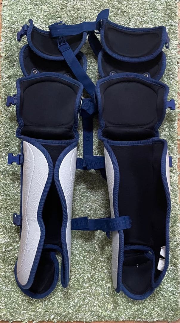 ハタケヤマ 大人用軟式キャッチャー防具セット ネイビー/Sグレー