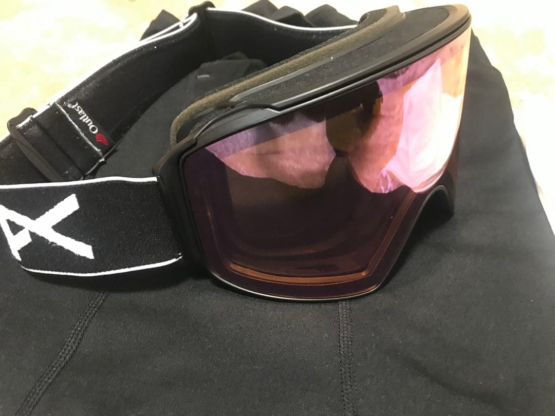 anon M4 MFI フラットレンズ　スペアレンズ付き　美品　送料込み