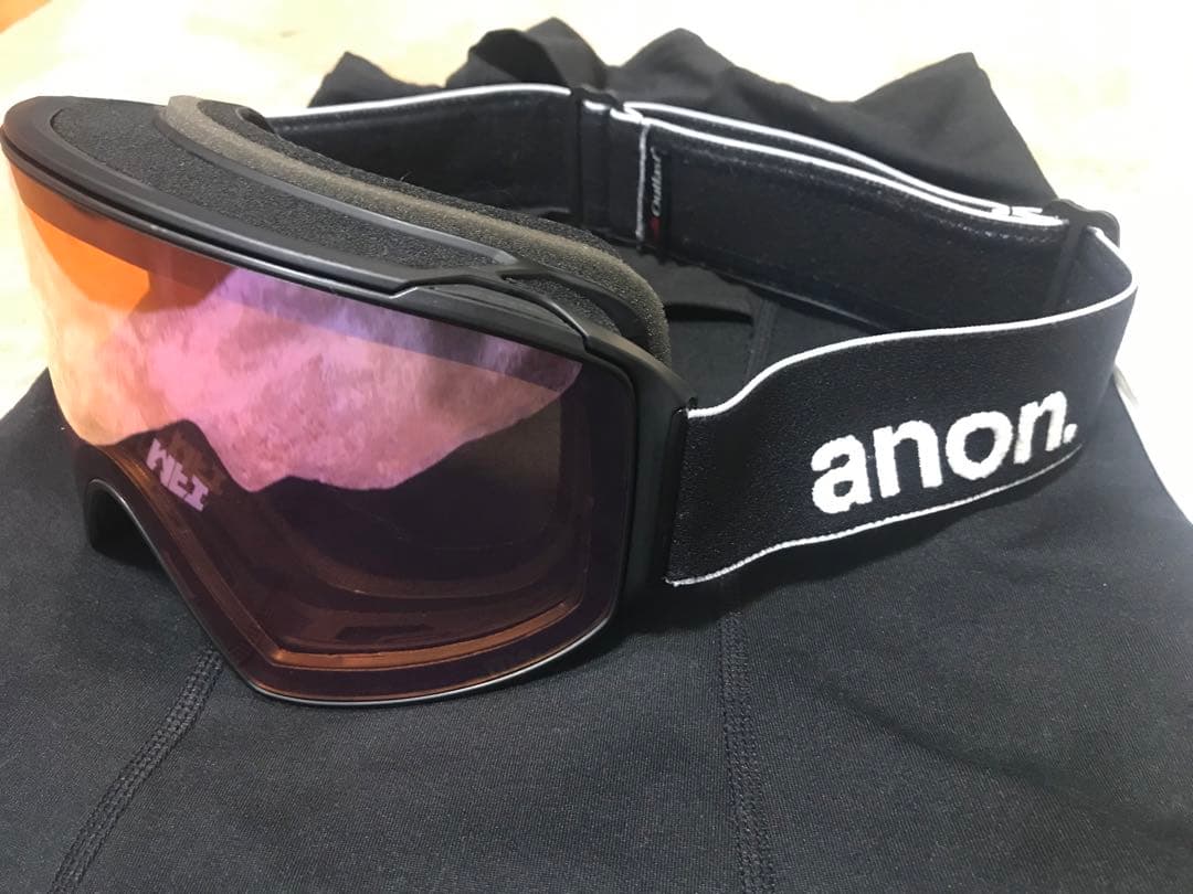 anon M4 MFI フラットレンズ　スペアレンズ付き　美品　送料込み