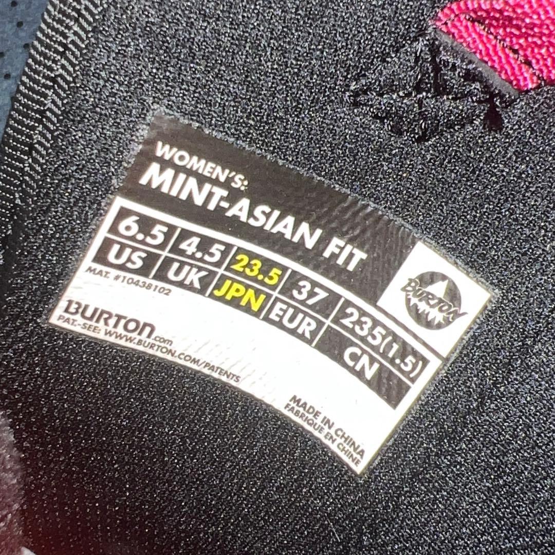 2回使用 23.5cm BURTON MINT AFスノーボード レースブーツ
