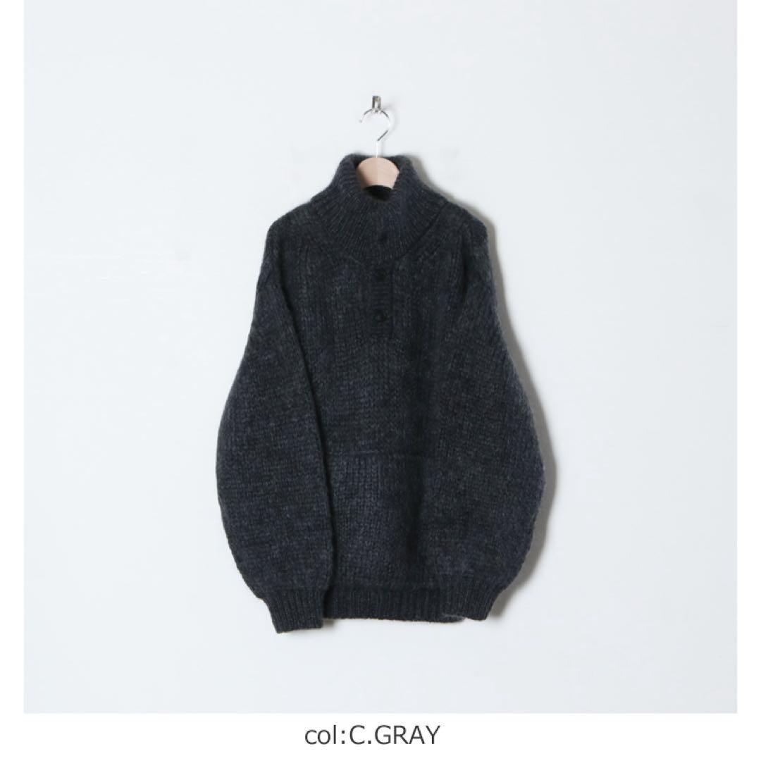 トップス Crepscule mohair lowgage high neck