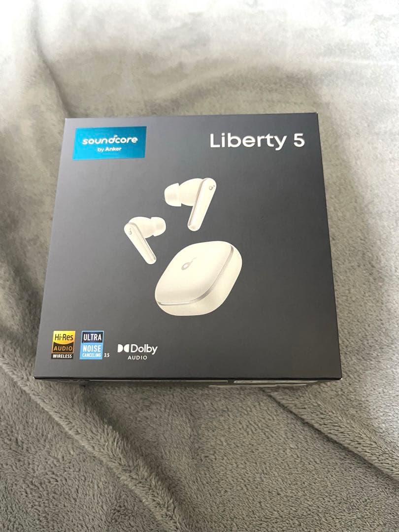 Anker soundcore liberty5 ホワイト　保証レシート有り