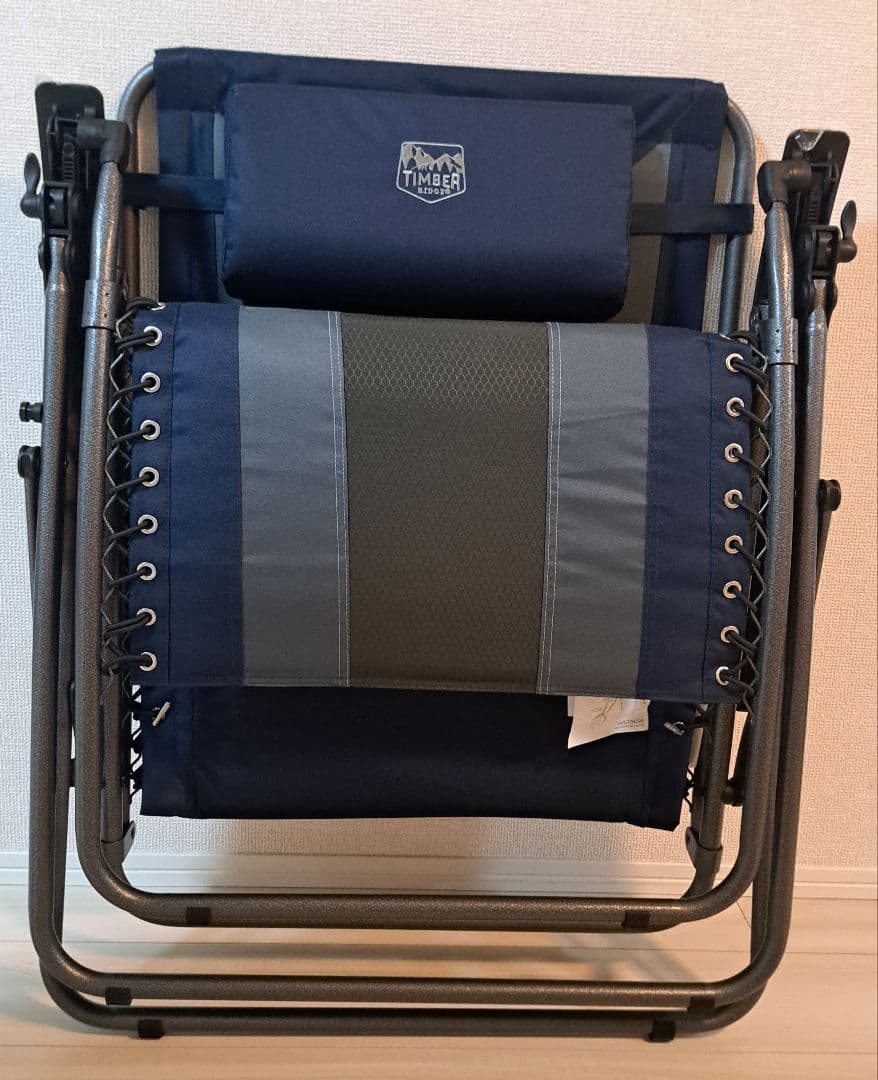 【未使用品】TIMBER RIDGE インフィニティチェア ブルー(廃版色)