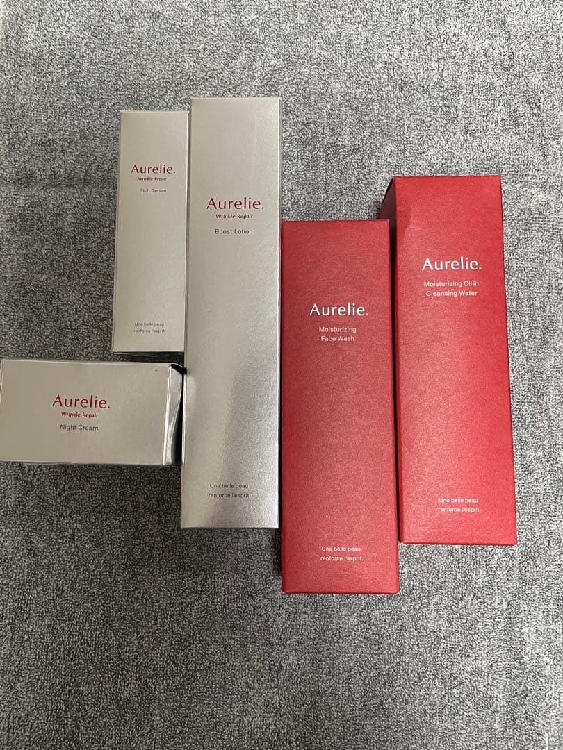 Aurelie.プレミアム集中ケアコース（MEGUMI オレリー　5点セット）