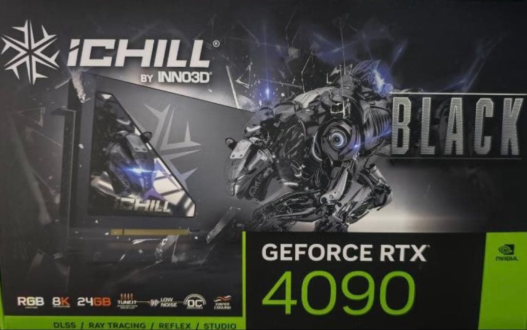 iCHILL GeForce RTX 4090 水冷グラフィックボード　保証あり