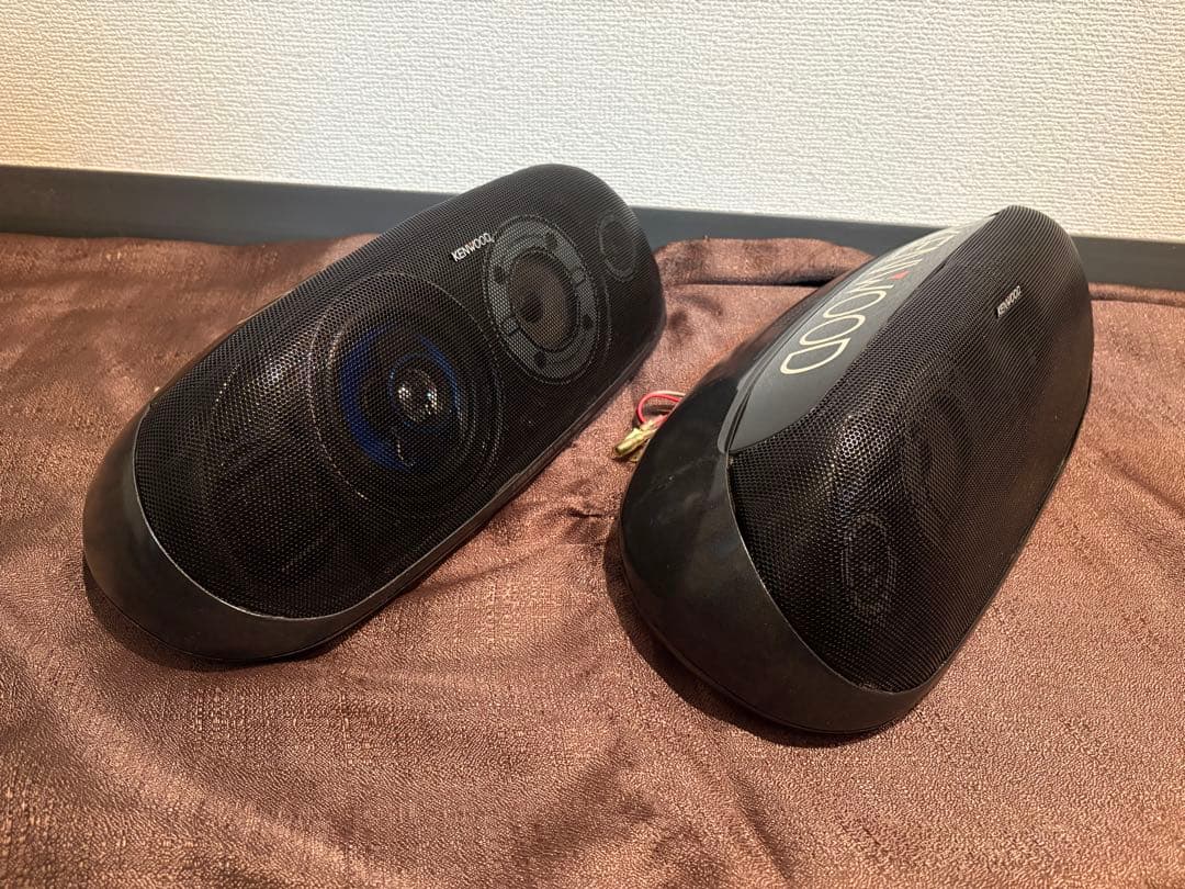 KENWOOD スピーカー 据置　KSC-660 レトロ　カースピーカー