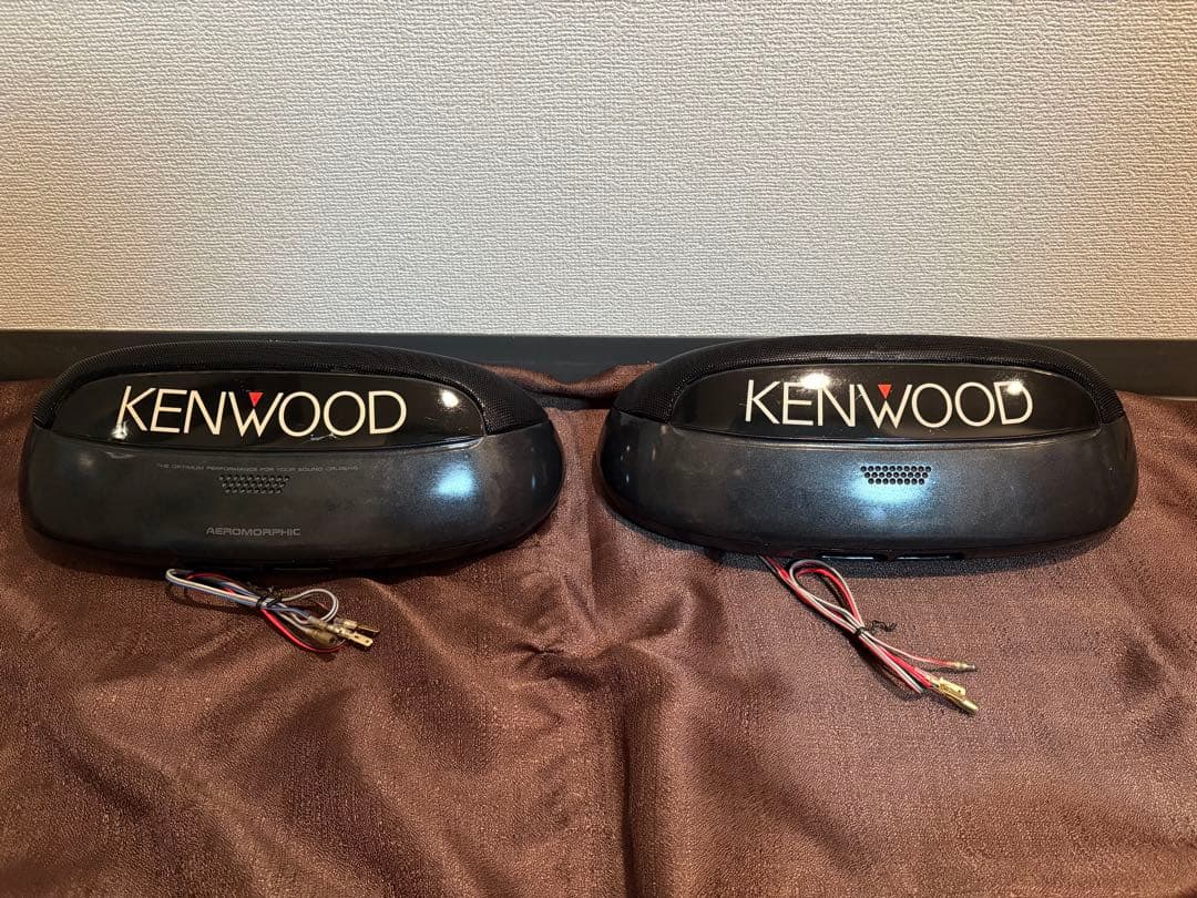 KENWOOD スピーカー 据置　KSC-660 レトロ　カースピーカー