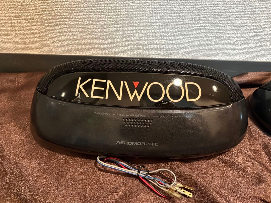 KENWOOD スピーカー 据置　KSC-660 レトロ　カースピーカー