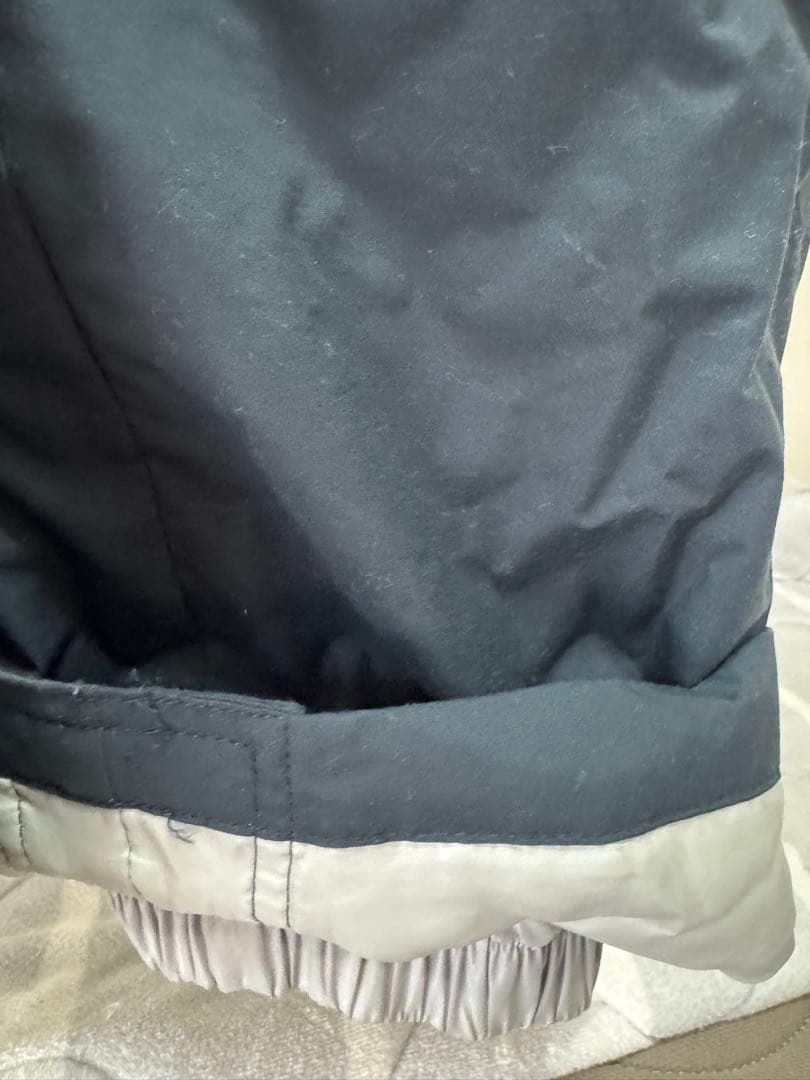 DESCENTE 子ども用スキーウェア 黒/青