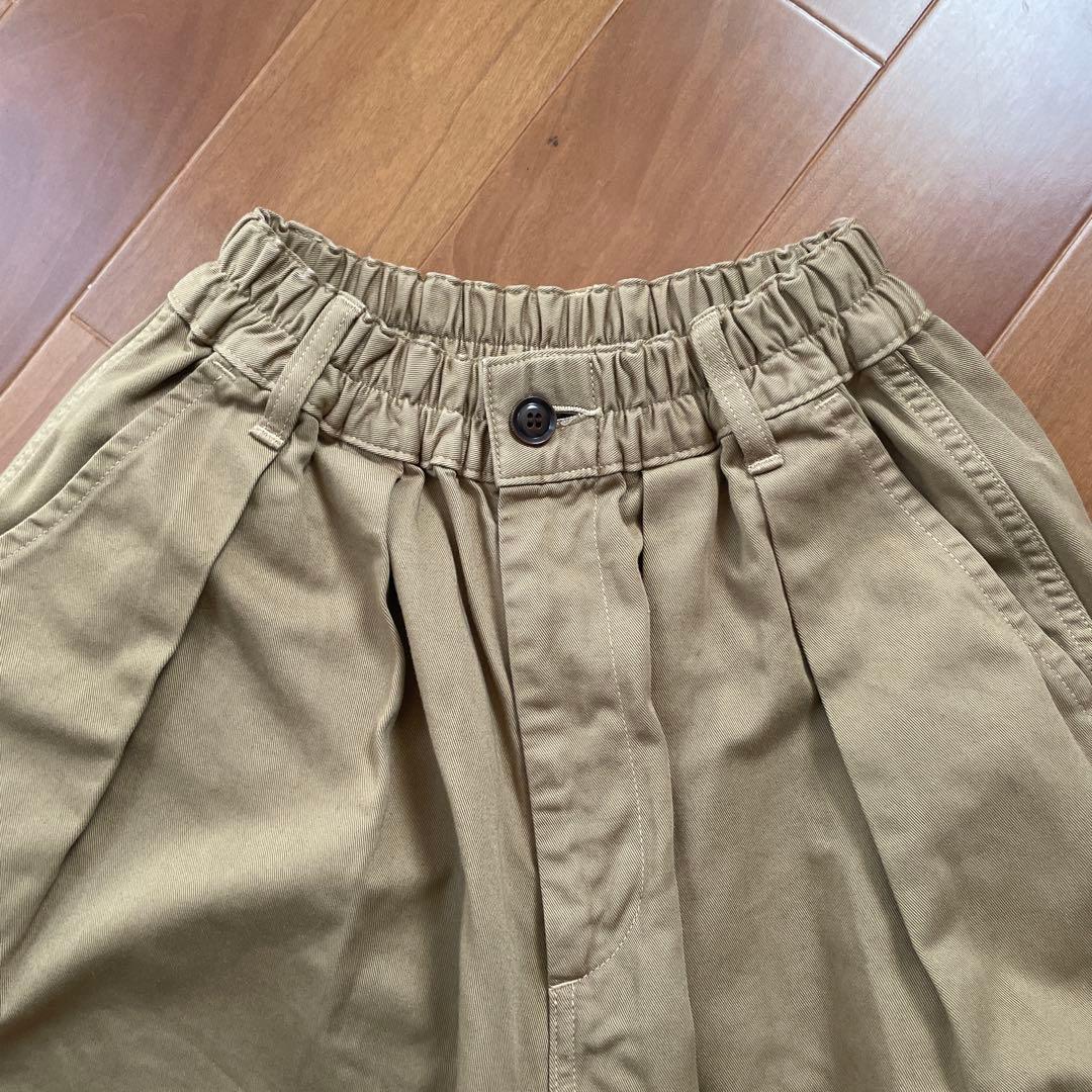 HARVESTY ハーベスティ コットン チノクロス サーカスパンツ サイズ1